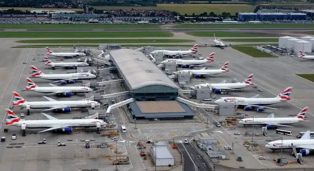 Hauptdrehkreuze von British Airways: London-Heathrow