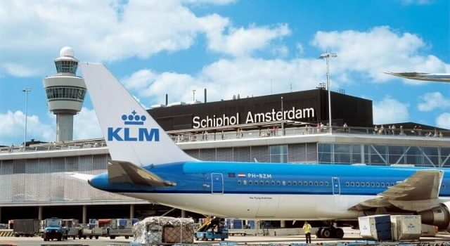 Hauptdrehkreuze von KLM
