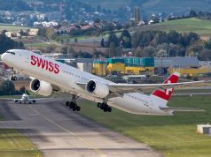 Flugverfolgung Swiss