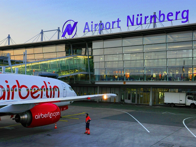 Abflug Airport Nrnberg