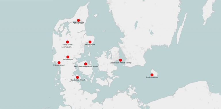 Dänemark Karte — Aktuelle Informationen für Reisende