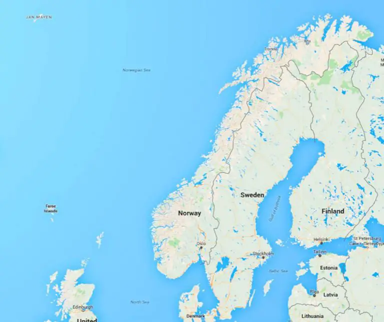 Norwegen Karte — ein vollständiger Überblick für Reisende