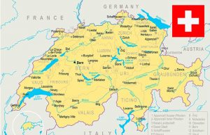 Schweiz Karte