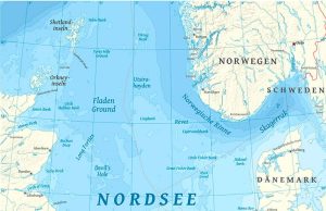 Nordsee Karte