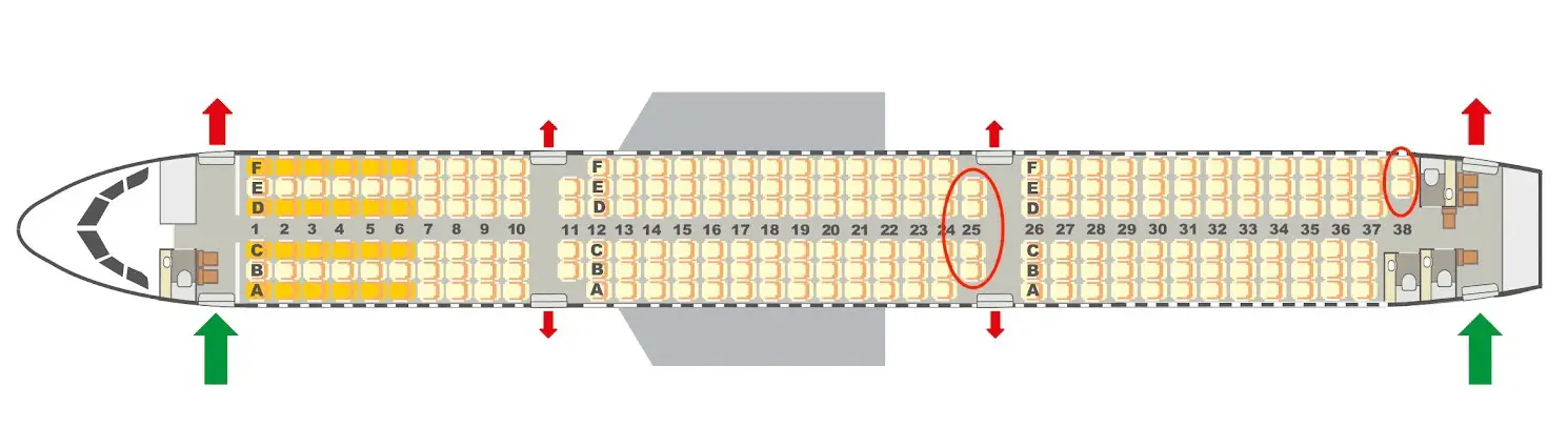 Condor Airbus A321 Sitzplan