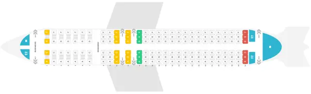 Lufthansa A320 Sitzplan (A320200) Flightradars24.de