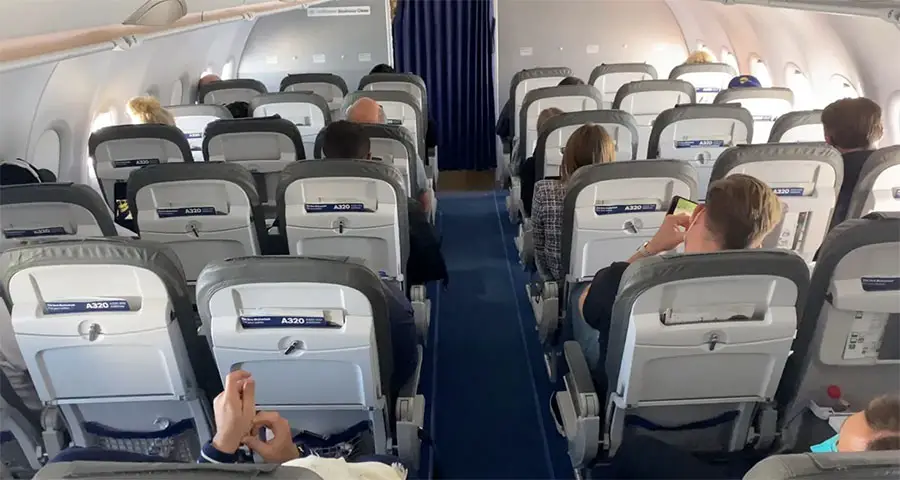 A320neo Lufthansa kabine