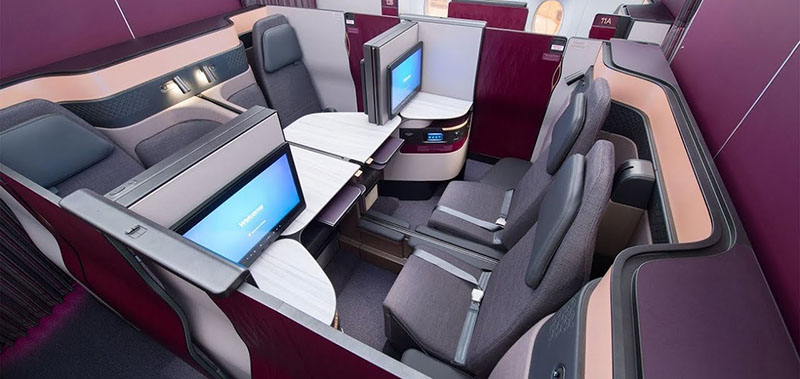 Qatar Airways A350-900 QSuites