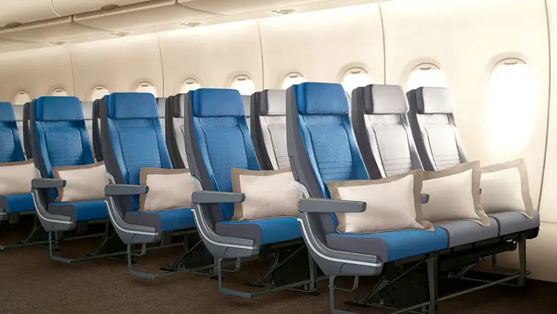 Singapore Airlines A380-800 Economy class
