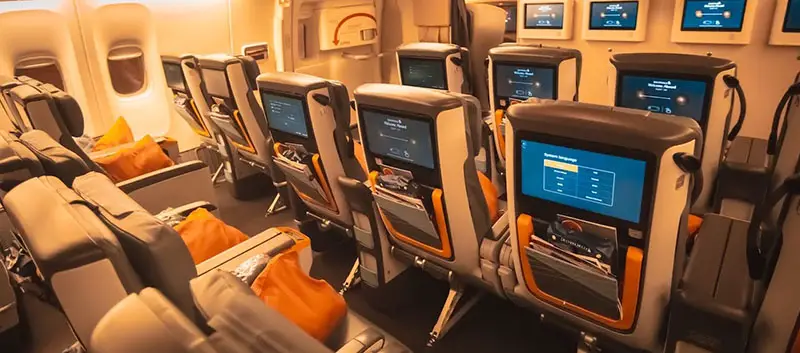 Singapore Airlines Premium Economy A380