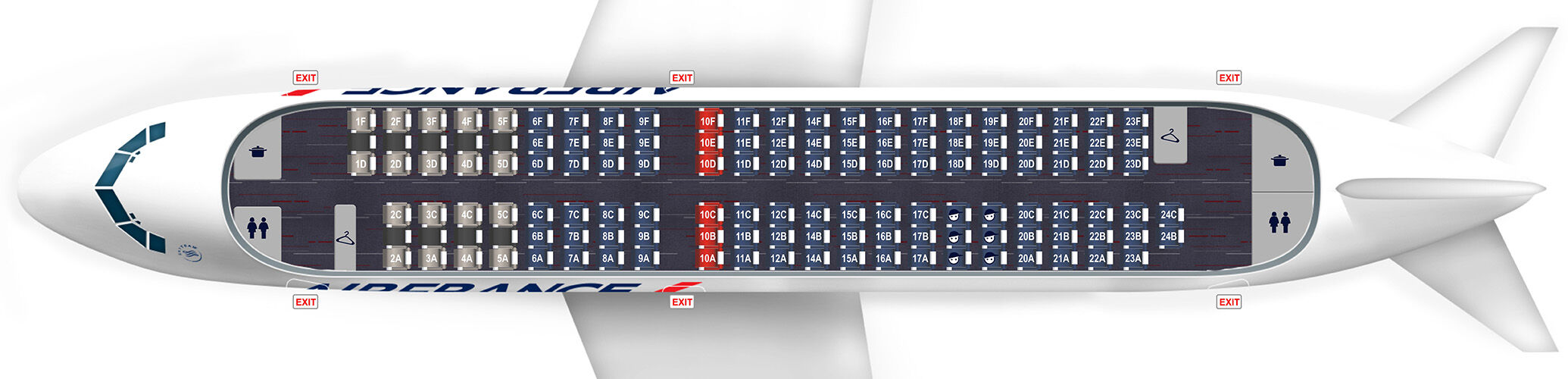 A318 Airbus Sitzplan