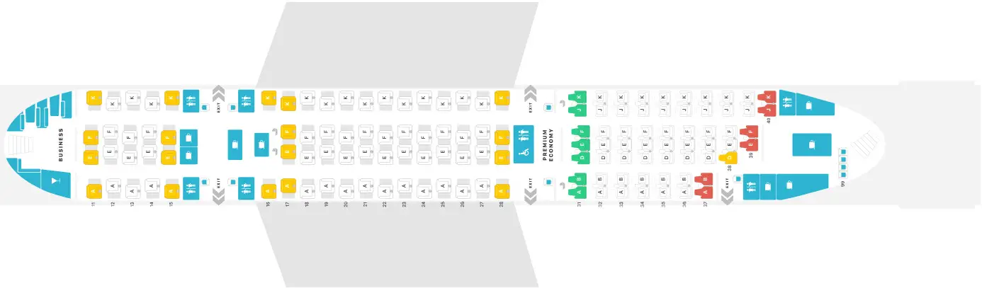 Airbus A380-800 Layout 2