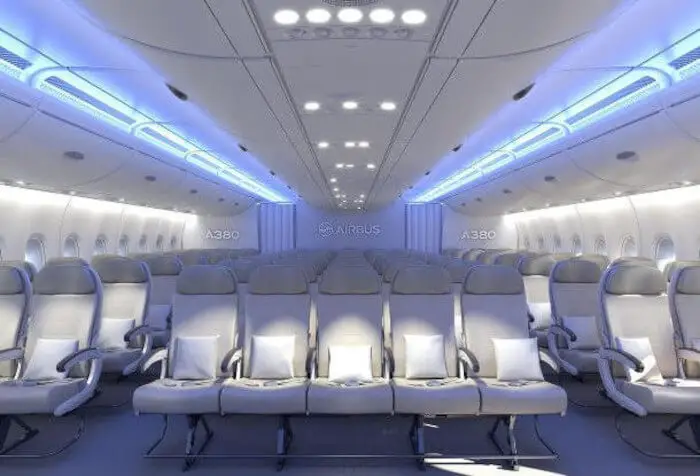 Airbus A380-800 Sitzplätze