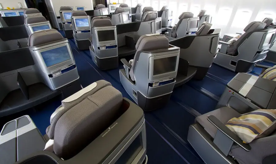 Boeing 747-8 Sitzplätze