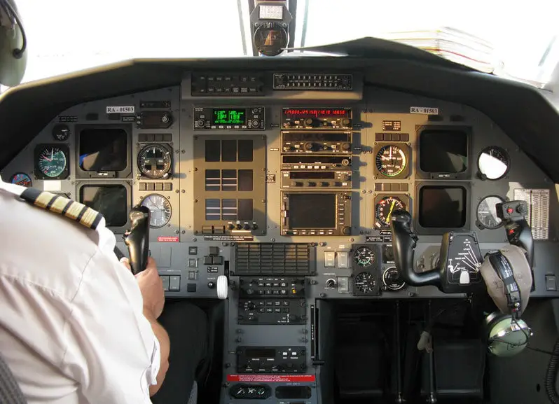 Pilatus PC 12 Cockpit