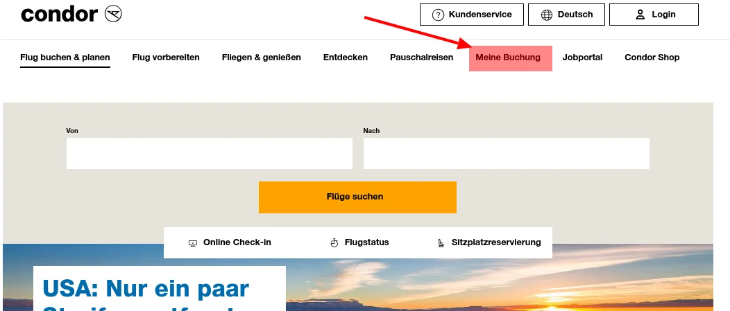 Condor Check In: Schnelles Verfahren mit Schritt-für-Schritt-Anleitung ...