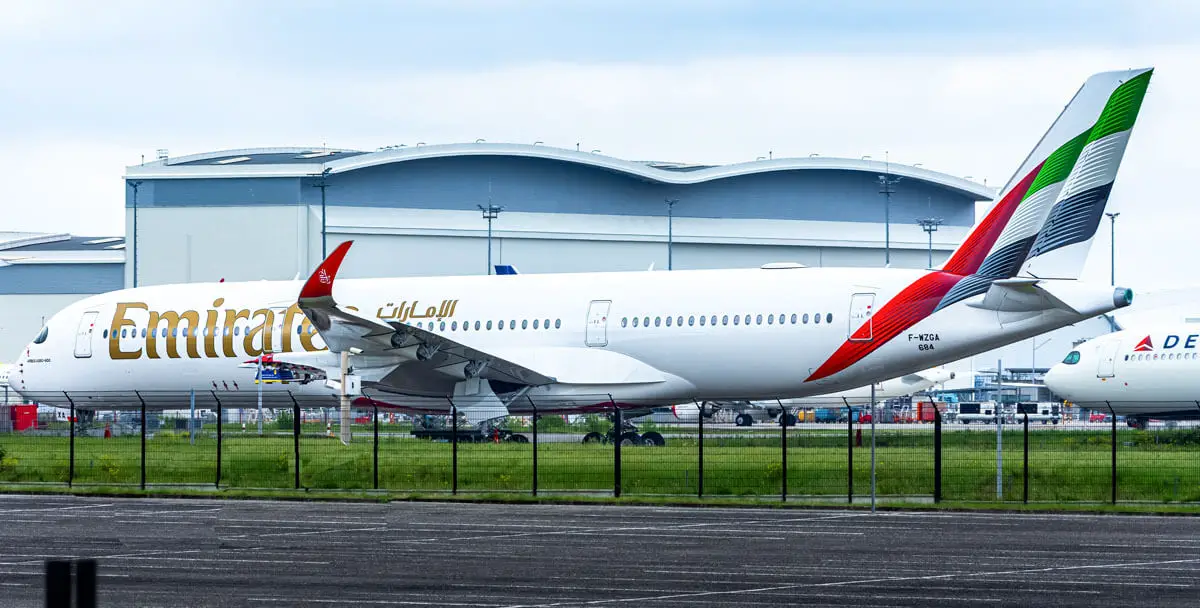 Emirates begrüßt ihren ersten Airbus A350-900