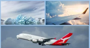 Einzigartiger Antarktis-Blick: Qantas A380