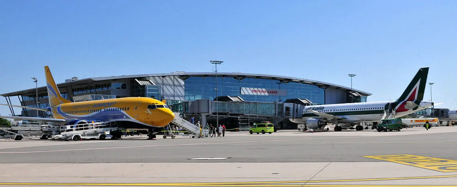 Flughafen Rostock-Laage für zwei Wochen geschlossen