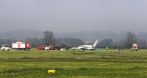 Flugunfall am Flughafen Augsburg