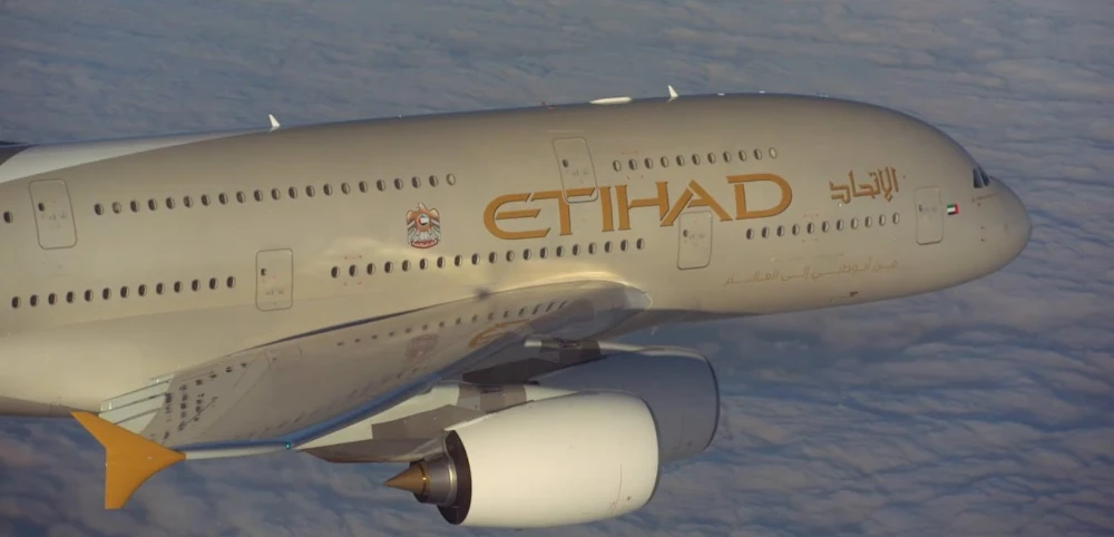 Airbus A380 Etihad Airways