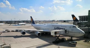 Gegen Lufthansa wurde ein Bußgeld verhängt.