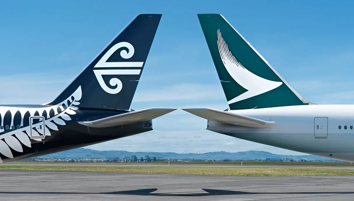 Cathay Pacific und Air New Zealand