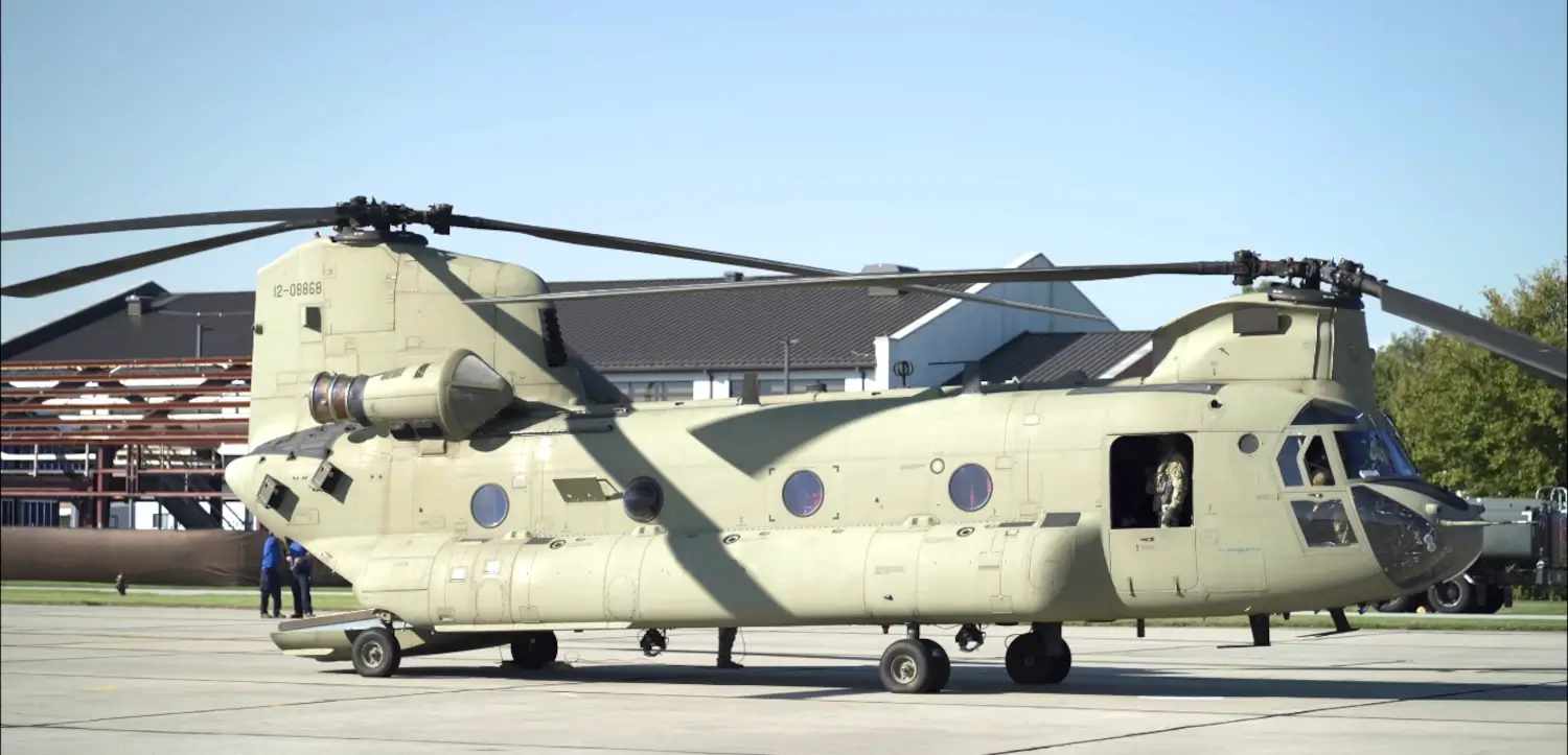 H-47 Chinook helicopters