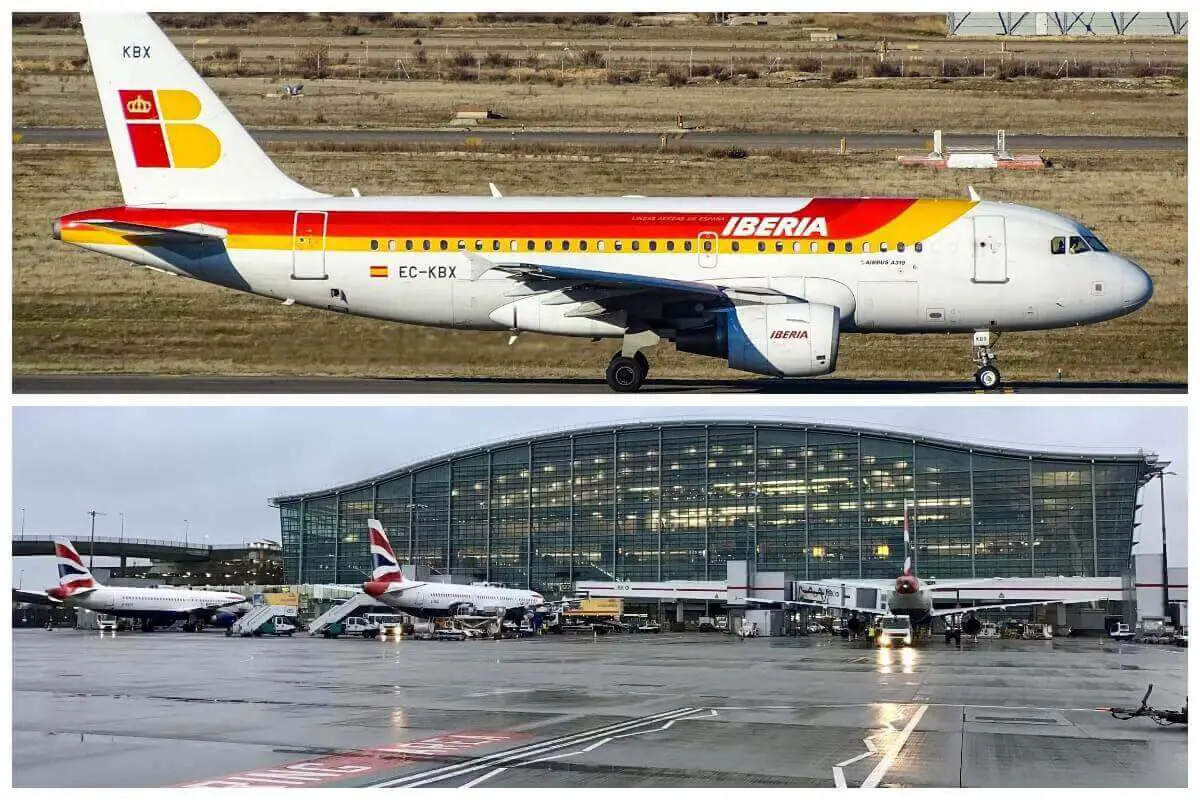 Rückkehr von Iberia an Heathrow Terminal 5