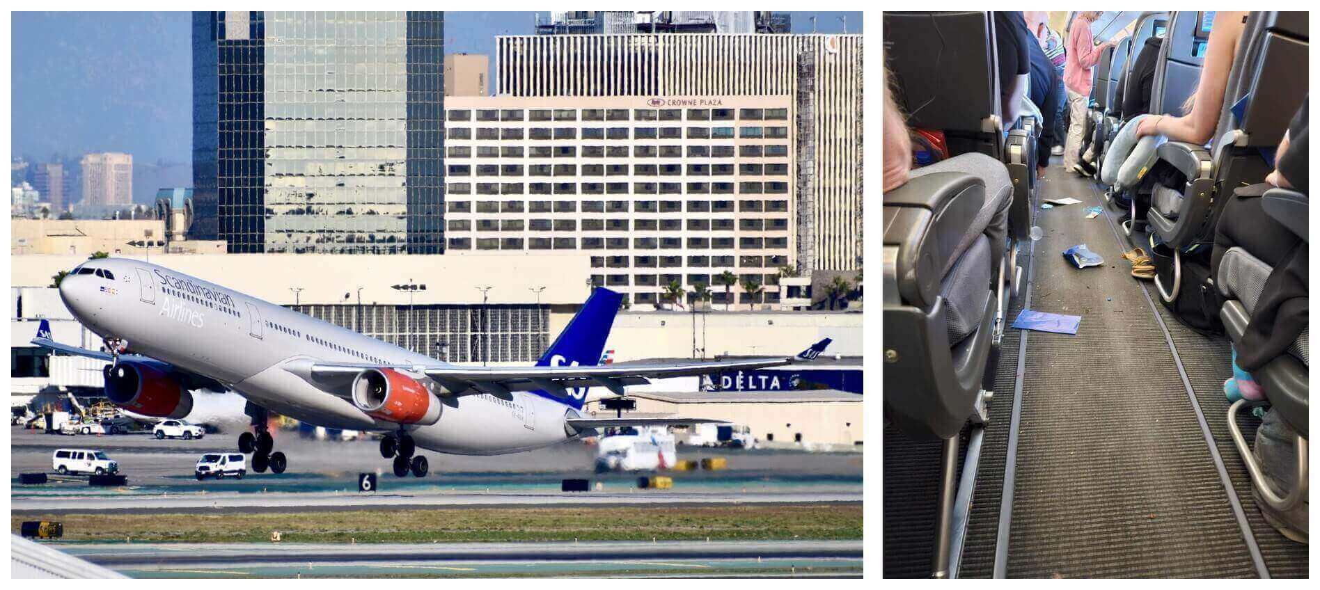 SAS-Flug nach Miami kehrt nach Turbulenzen um