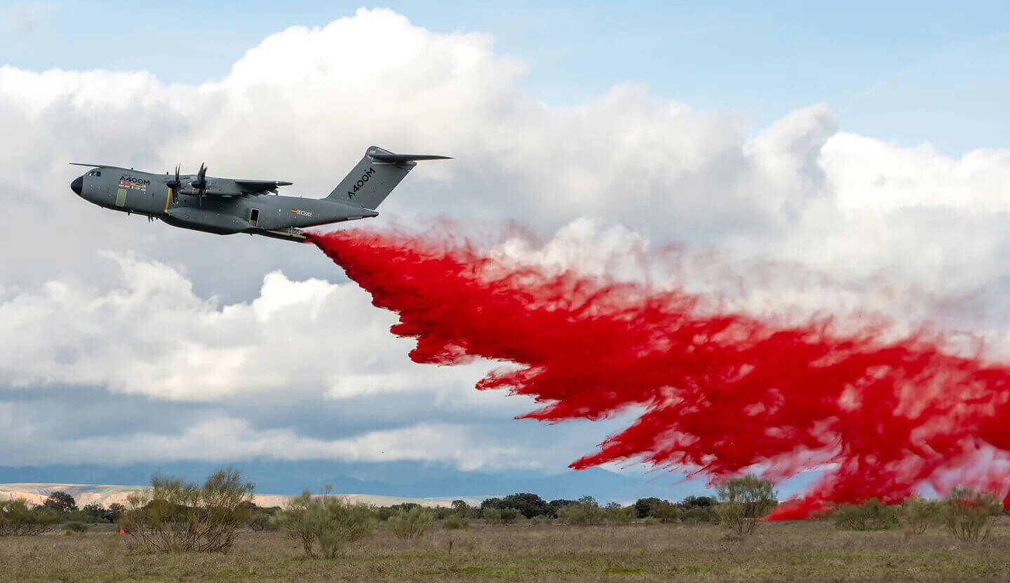 Airbus rüstet Militärflieger zum Löschflugzeug um