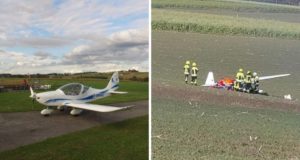 Flugzeugabsturz am Flugplatz Fürstenzell