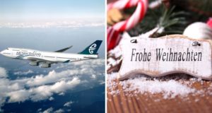 Weihnachten mit Air New Zealand: Millionen Reisende