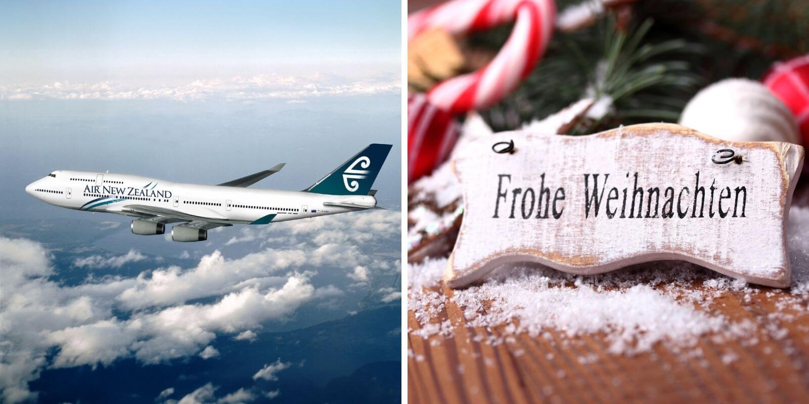 Weihnachten mit Air New Zealand: Millionen Reisende