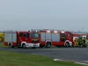 Feuerwehrleute auf einem Flugplatz Hangelar