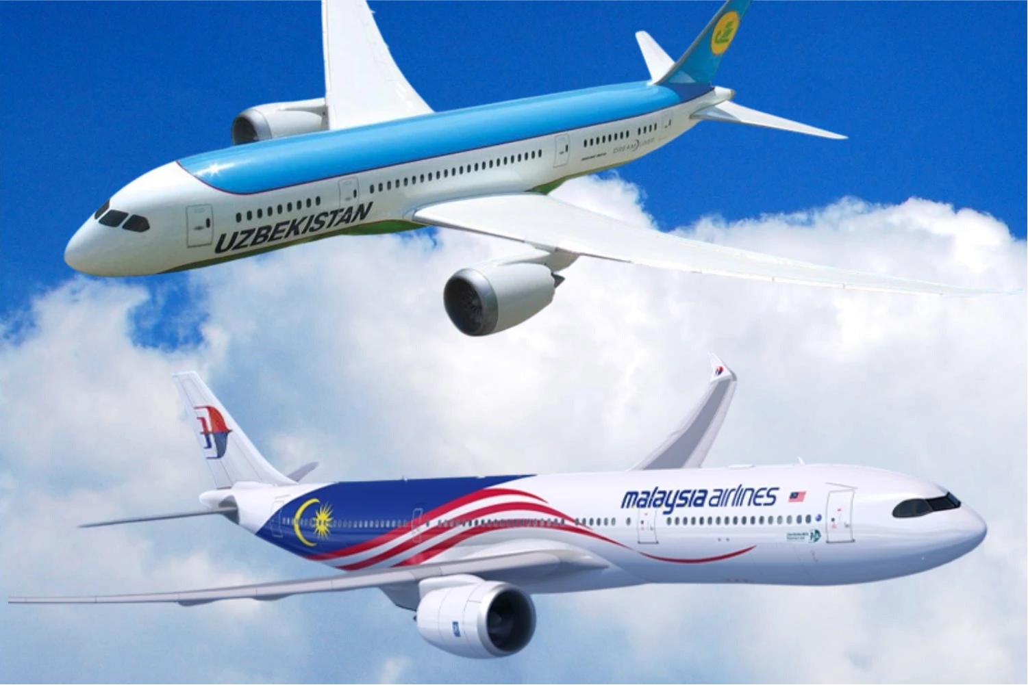 Codeshare zwischen Malaysia und Uzbekistan Airways