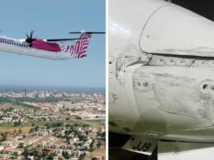 Jambojet Q400 beschädigt: Unfall bei Wartungsarbeiten