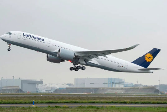 Lufthansa: Airbus A350 auf München-Hamburg