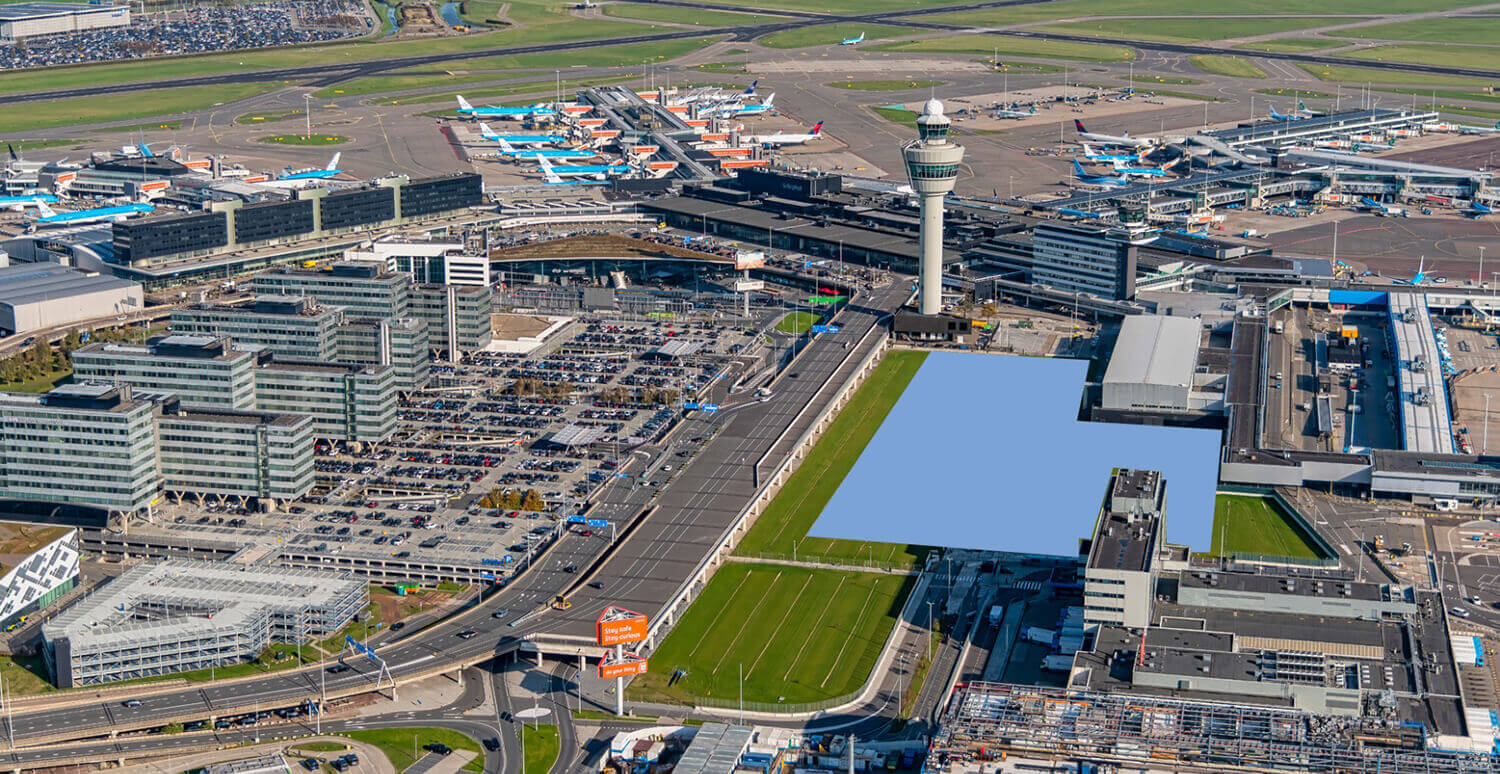 neuer Gepäckkeller am Flughafen Schiphol