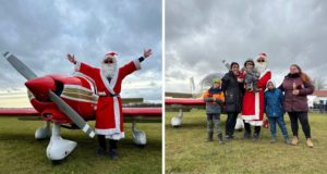 St. Nikolaus auf dem Flugplatz Eutingen im Gäu