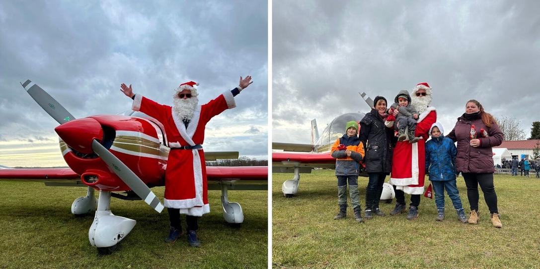 St. Nikolaus auf dem Flugplatz Eutingen im Gäu