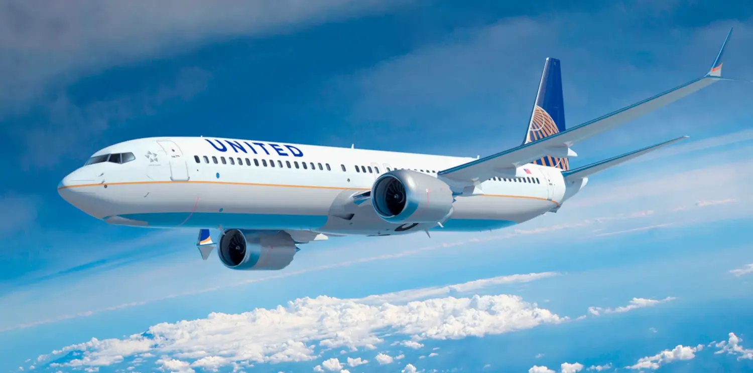 United Airlines Boeing 737 max 9