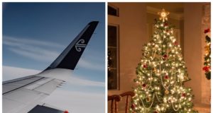 Weihnachten über den Wolken mit Air New Zealand