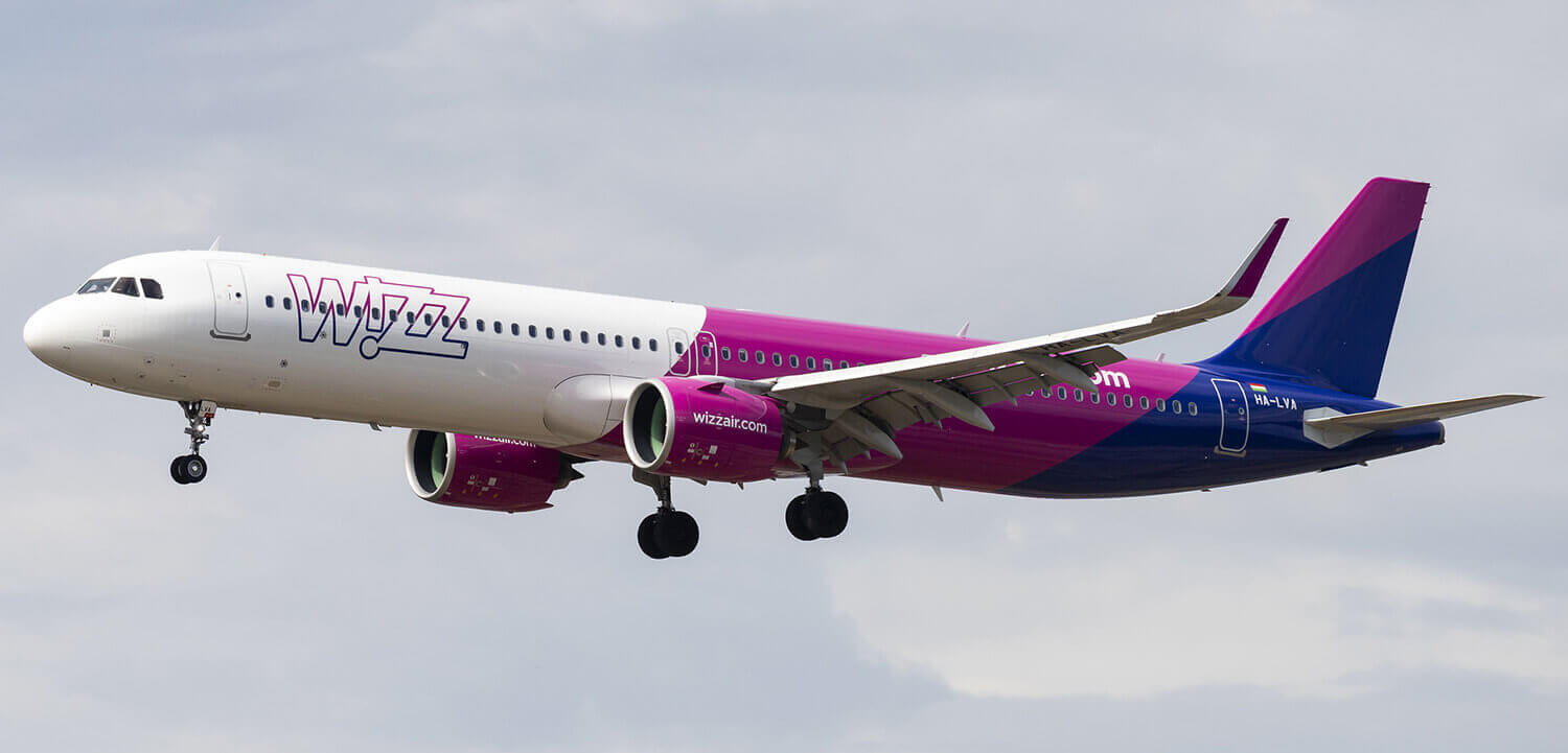 Wizz-Air Airbus A321 absolviert 27 Warteschleifen