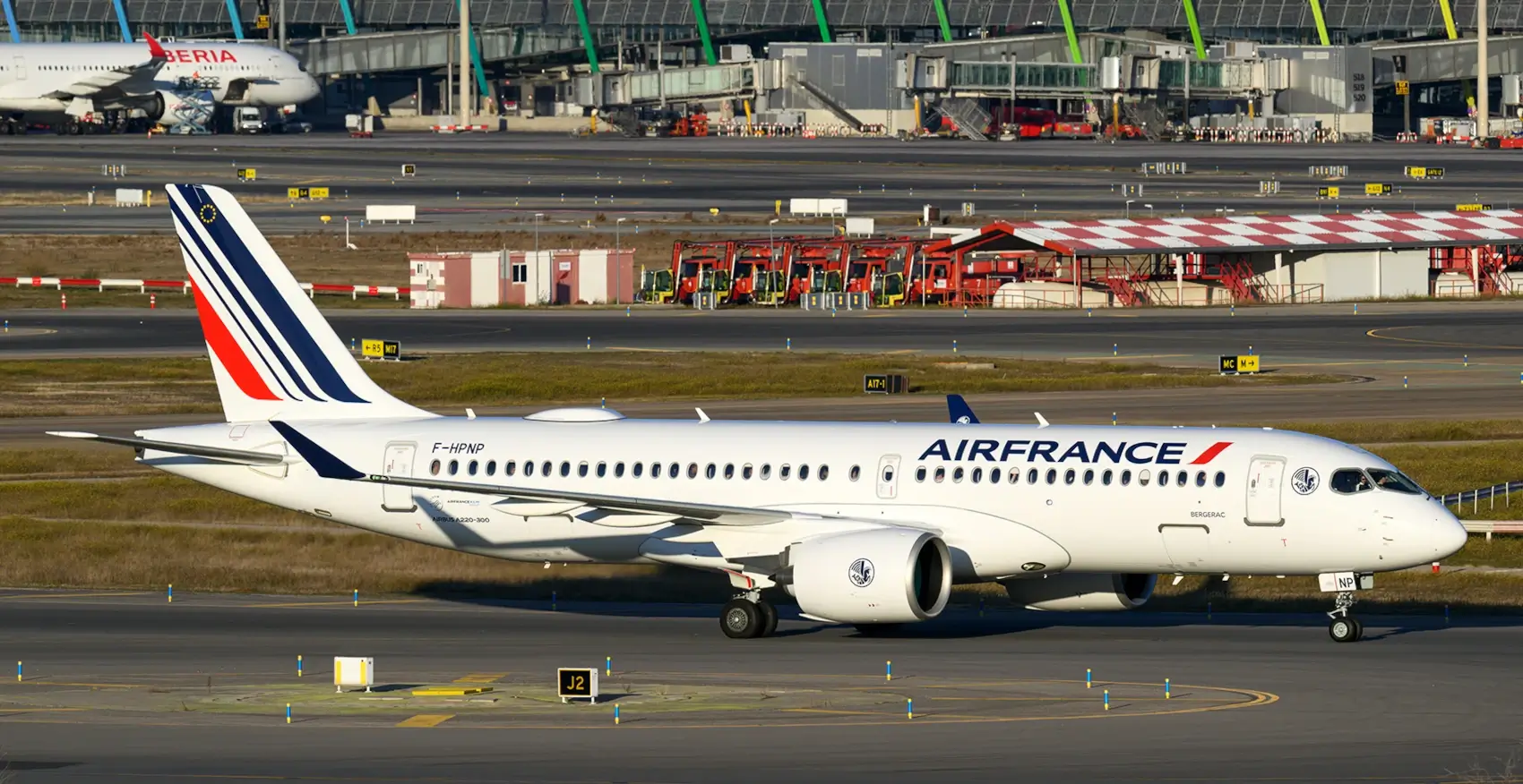 Neuer Airbus A220 „Bergerac“ bei Air France