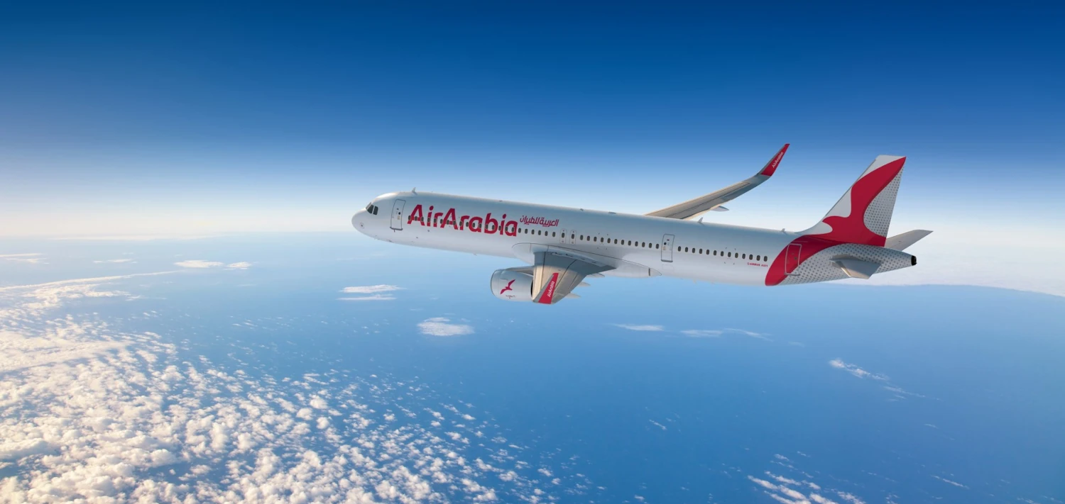 Neuer Air Arabia Flugroute