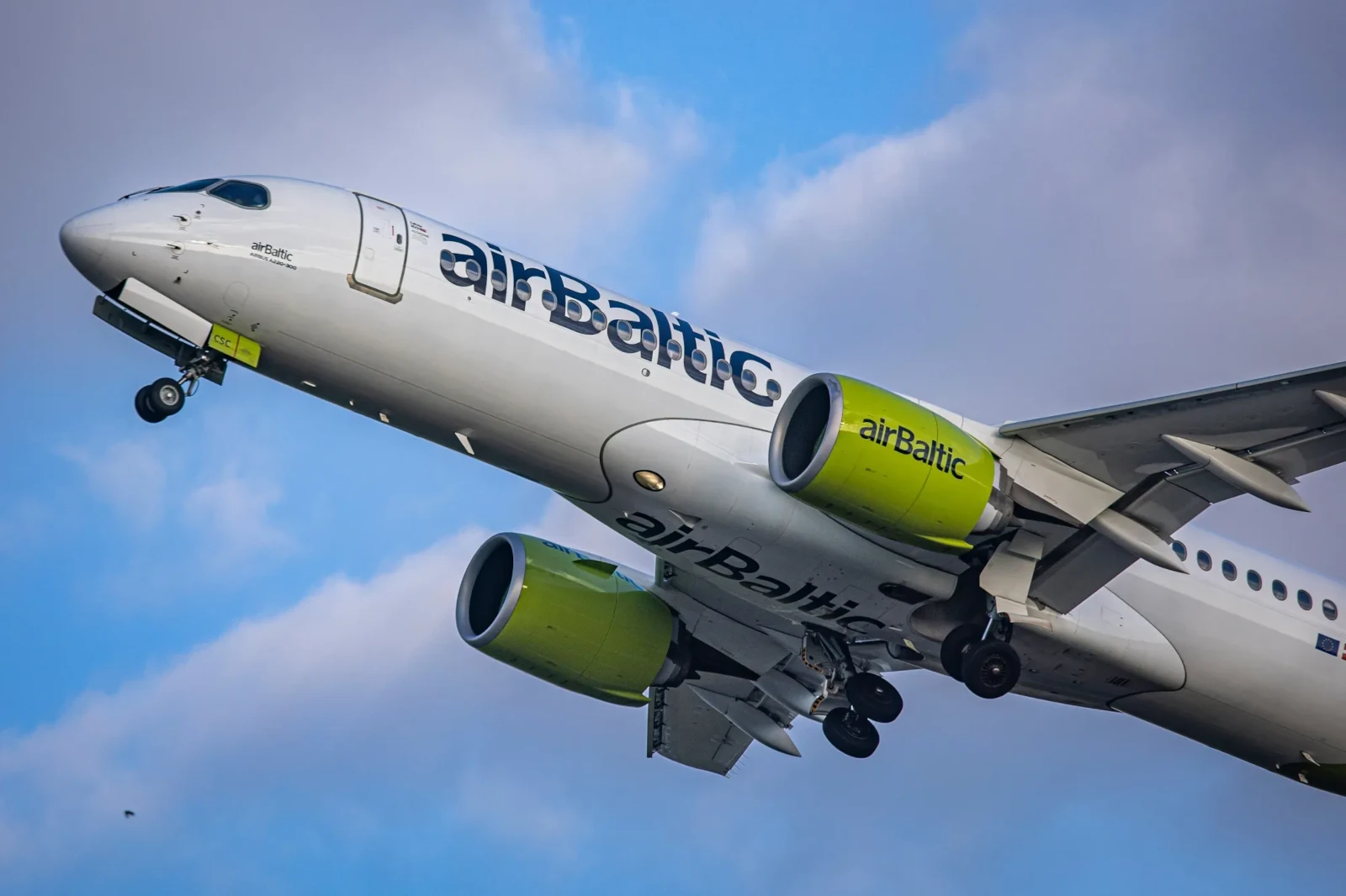 Starlink Internet hebt mit airBaltic ab