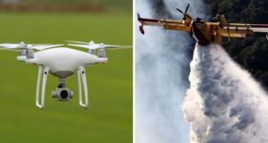 Drohnenvorfall am Palisades-Feuer: Gefährliche Folgen für Löschflugzeug
