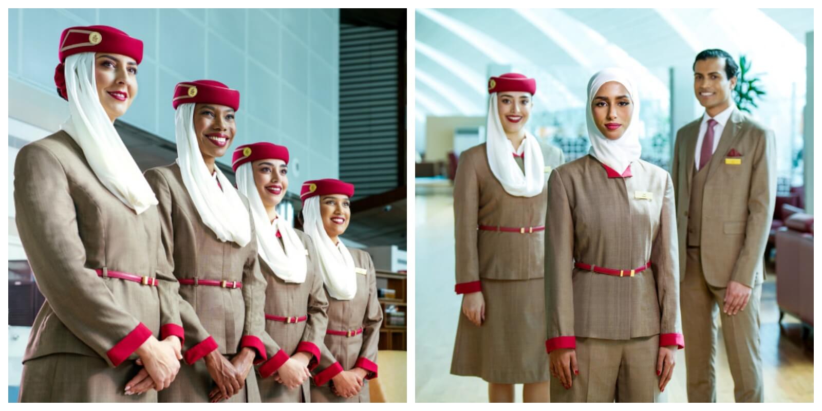 Emirates stellt neue Luxus-Uniform für VIP-Reisende vor