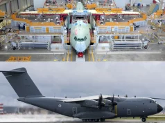 A400M-Transportflugzeug wird an Indonesien geliefert